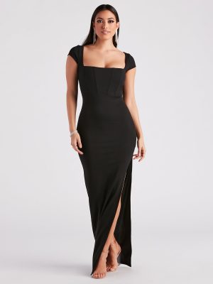 Esme Slim-Fit Corset Formal Dress