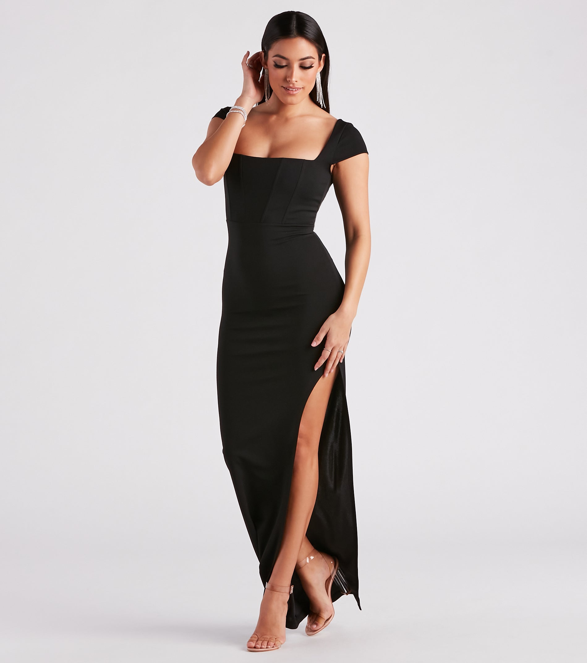 Esme Slim-Fit Corset Formal Dress - Image 3