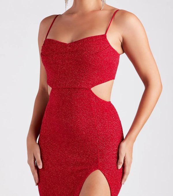 Victoria Formal Glitter Long Dress - Image 12