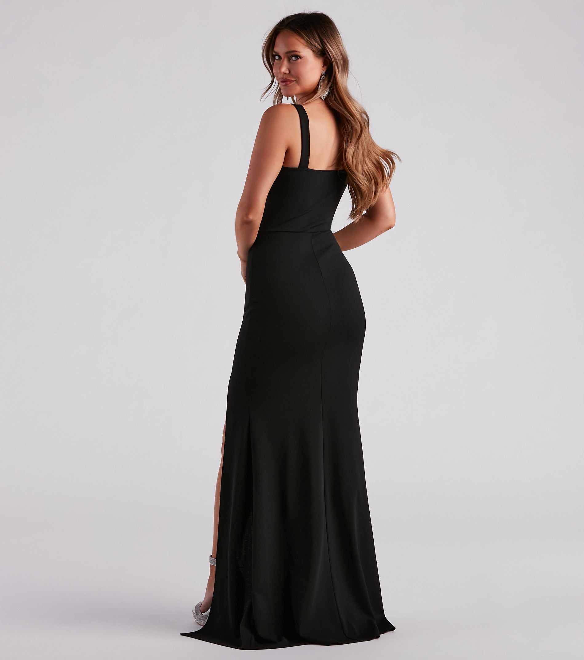 Rory Formal Crepe Mermaid Dress - Image 6