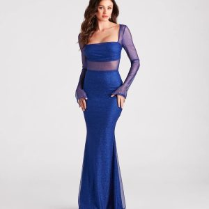 Matilda Formal Glitter Long Dress