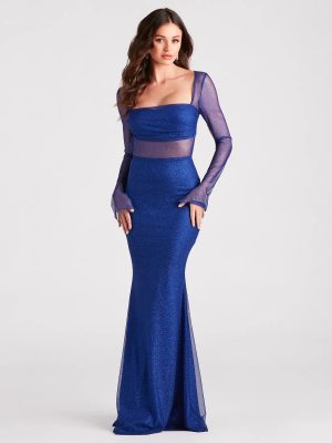 Matilda Formal Glitter Long Dress
