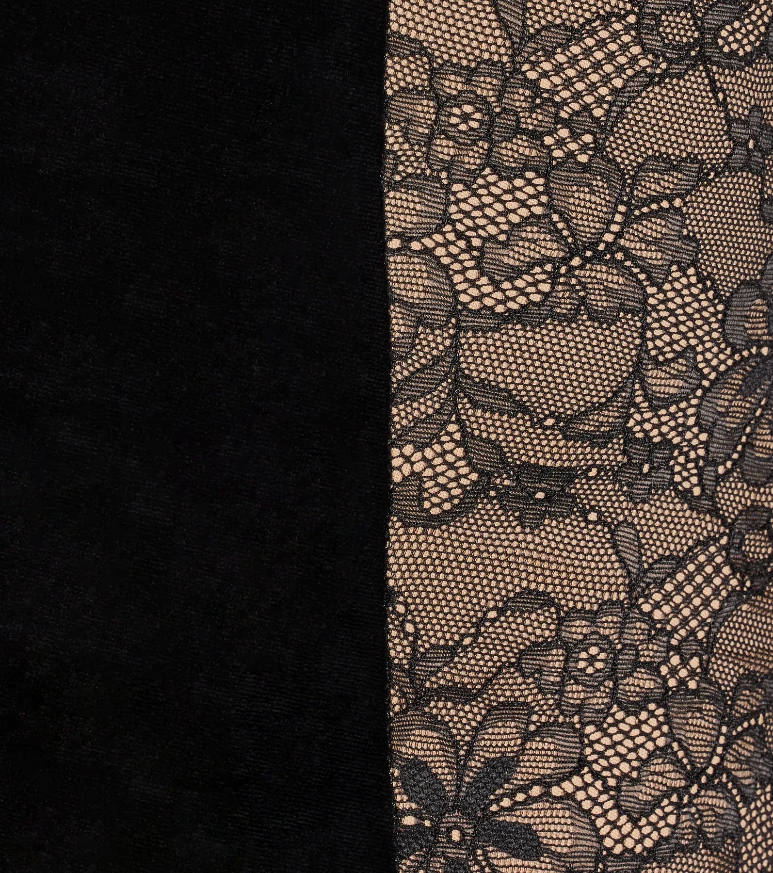Dahlia V-Neck Mermaid Lace Velvet Formal Dress - Image 3