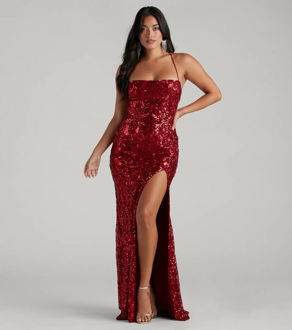 Kinsley Formal Sequin Mermaid Dress - Image 6