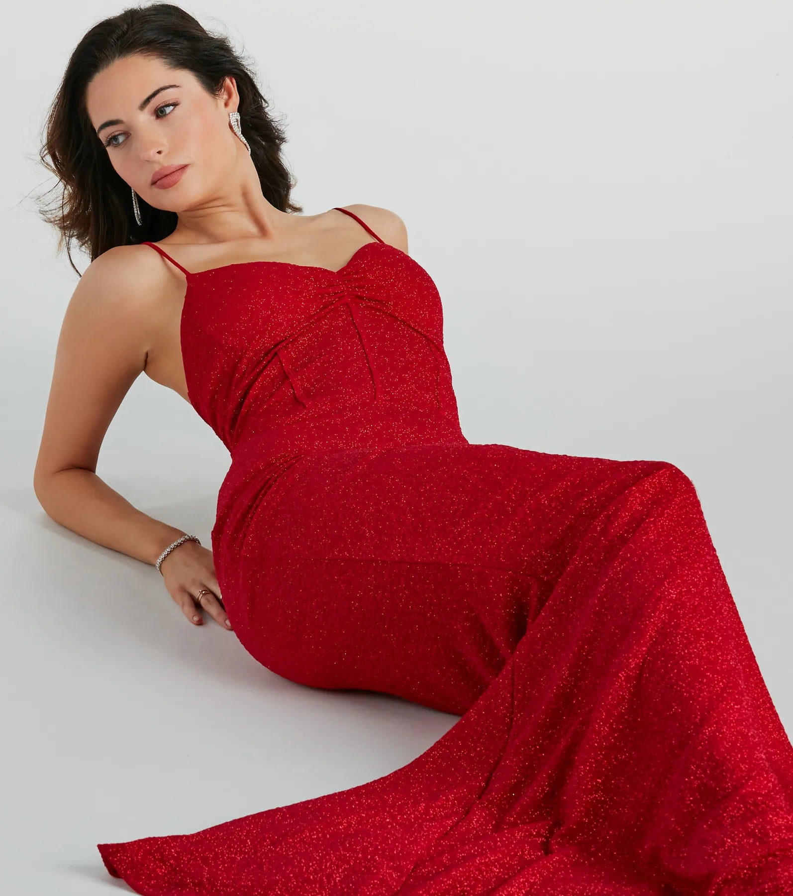 Kelsie Formal Glitter Mermaid Dress - Image 21
