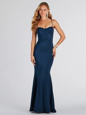 Kiele Formal Bustier Mermaid Long Dress