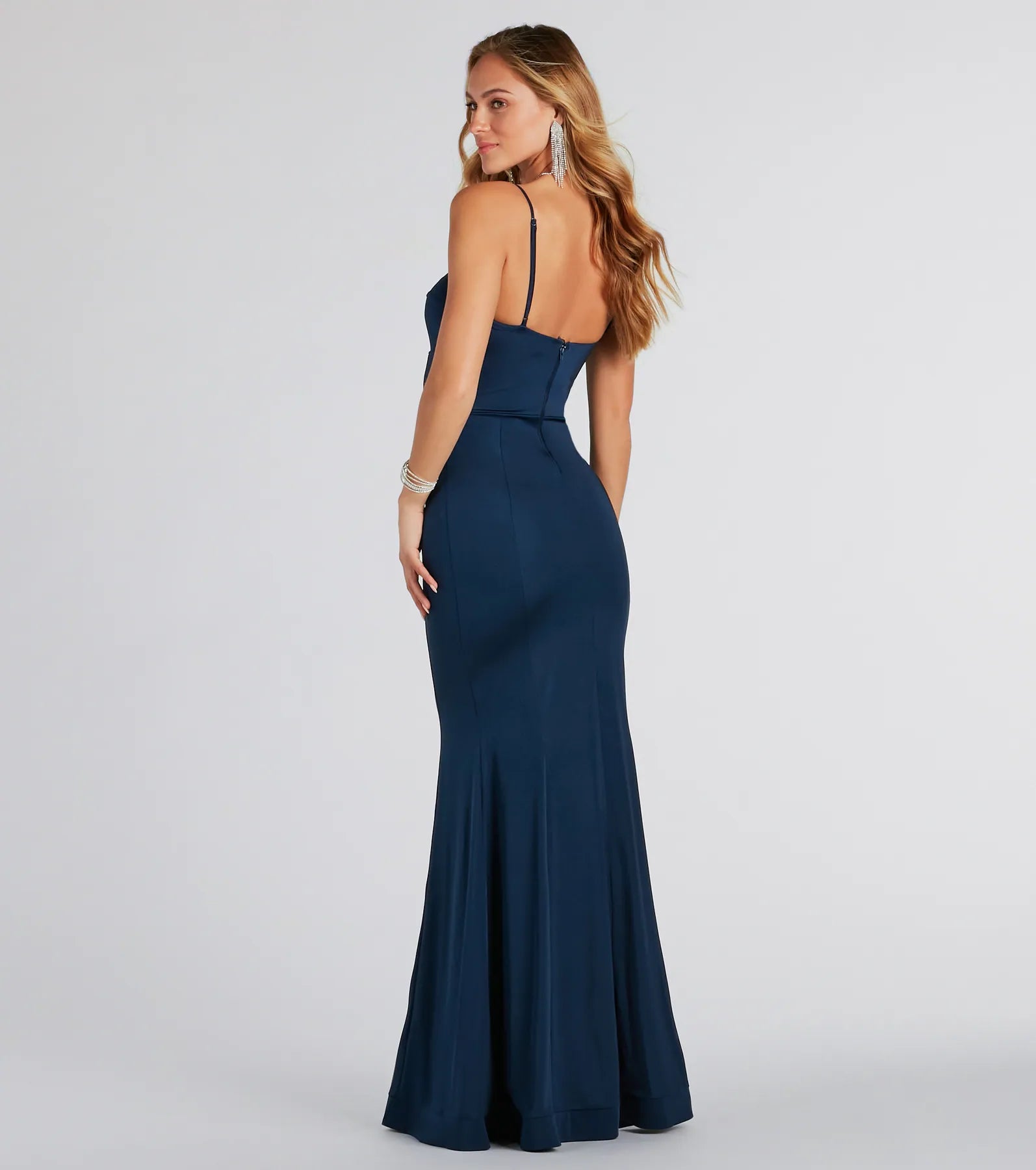 Kiele Formal Bustier Mermaid Long Dress - Image 2