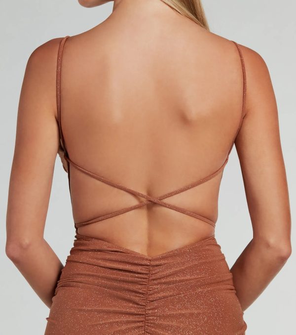 Toni Open Back Mermaid Glitter Formal Dress - Image 8