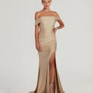 Alicia Off-The-Shoulder Mermaid Formal Dress