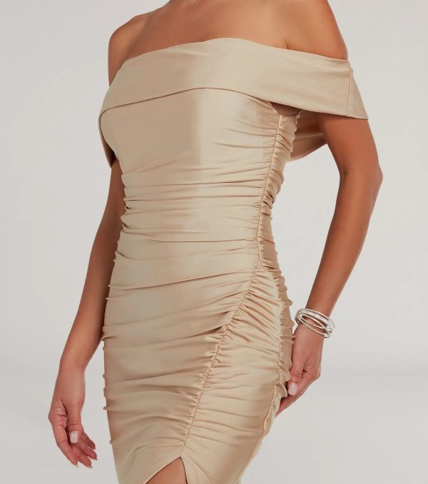 Alicia Off-The-Shoulder Mermaid Formal Dress - Image 3