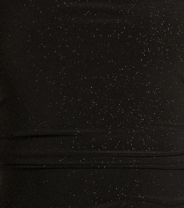 Annie Tie Back Wrap Slit Mermaid Glitter Formal Dress - Image 3
