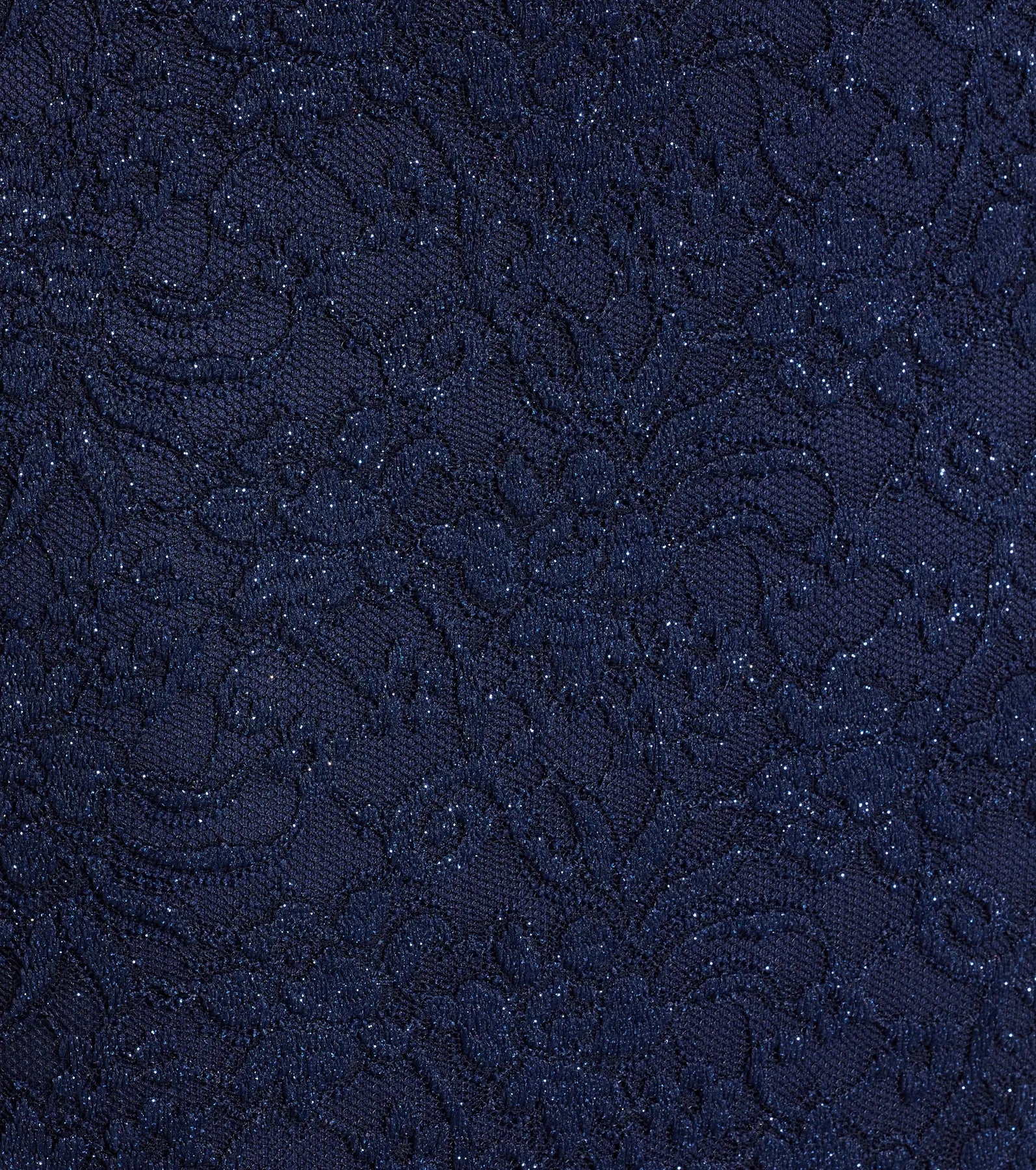 Esme Glitter Lace Strappy Back Mermaid Dress - Image 3