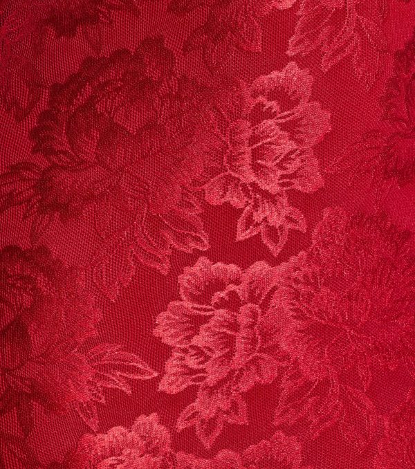 Haisley Open Back Floral Lace Mermaid Dress - Image 3
