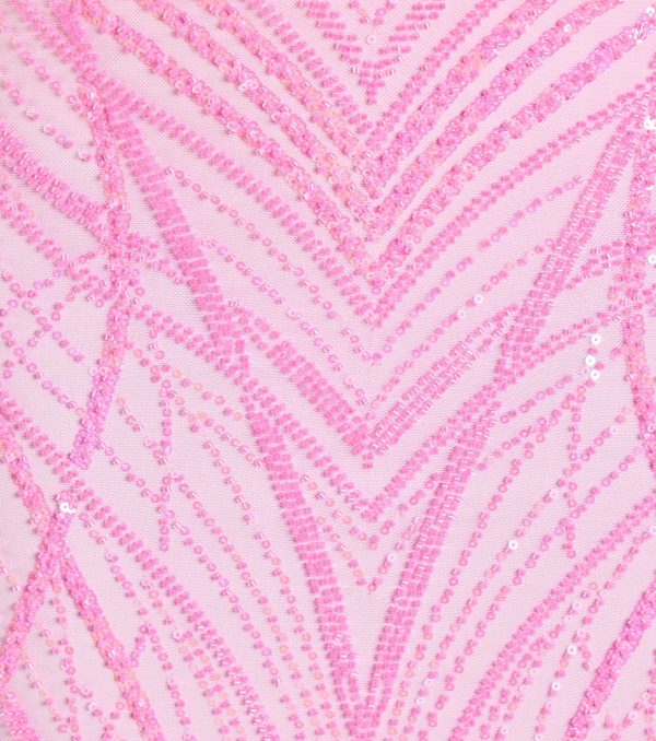 Liv Sleeveless Beaded Sequin Mermaid Dress - Image 8