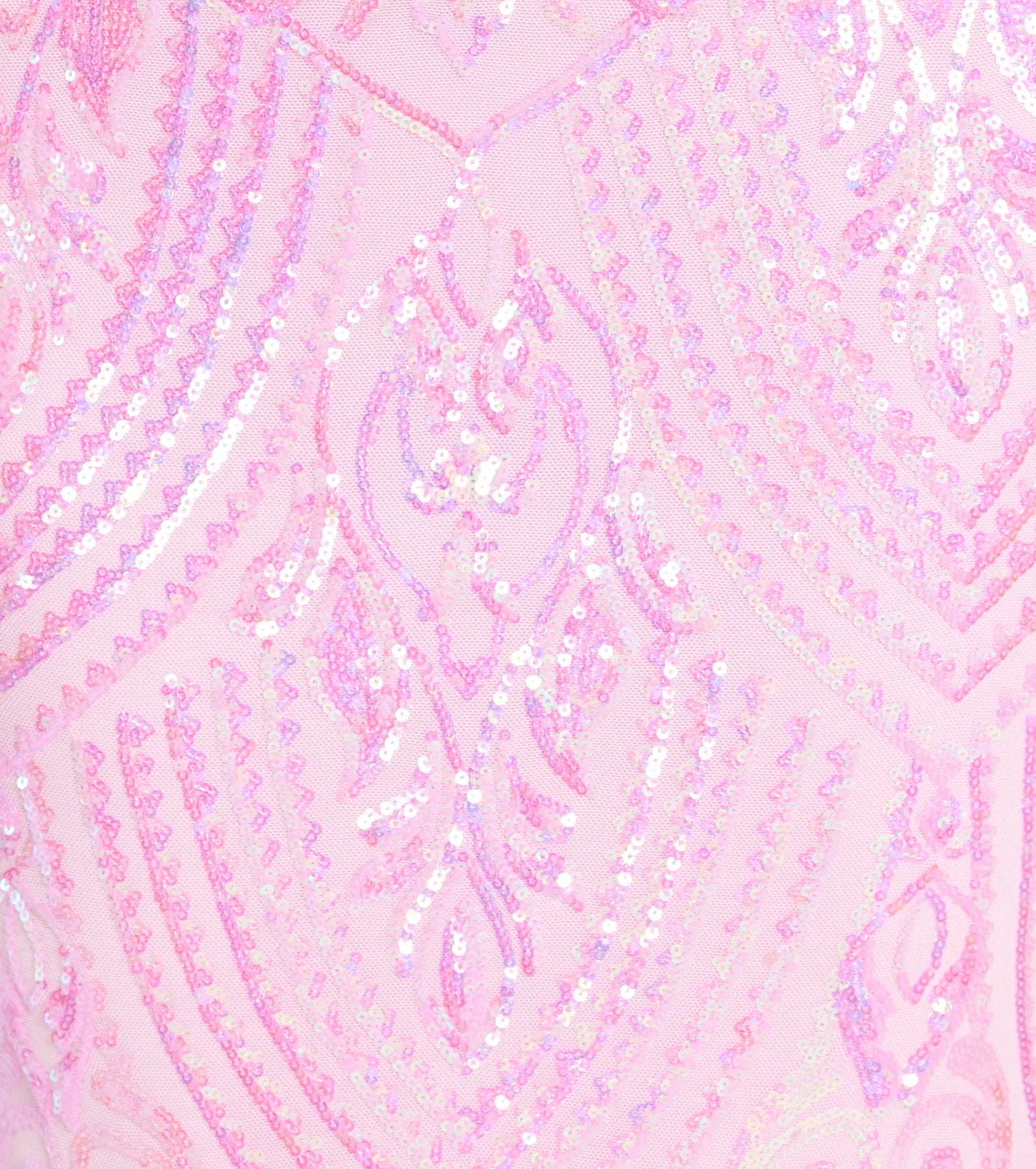 Kensie V-Neck Mermaid Sequin Formal Dress - Image 3