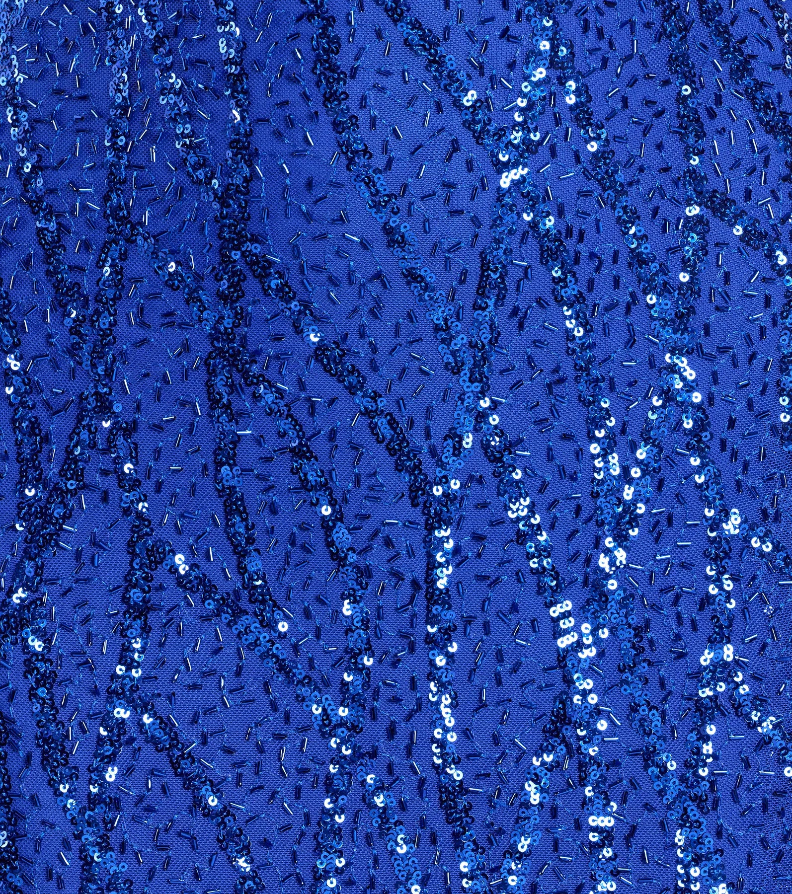 Alexa Lace-Up Slit Sequin Formal Dress - Image 4