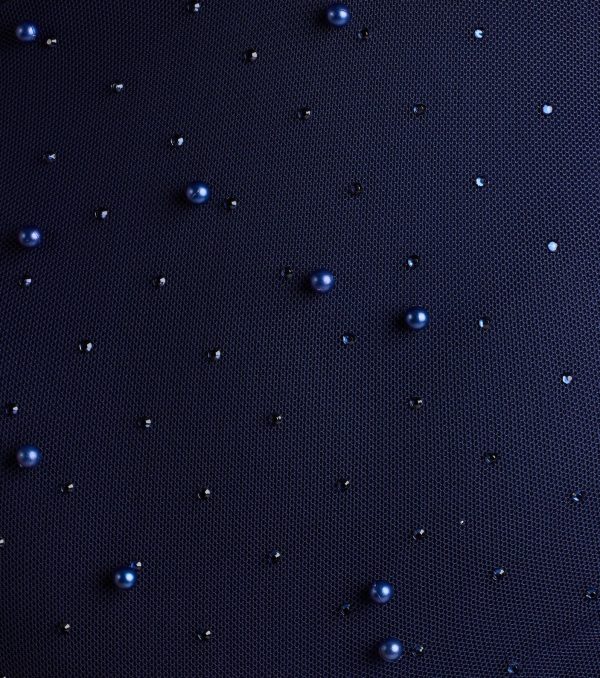 Camilla Mermaid Rhinestone Pearl Formal Dress - Image 3