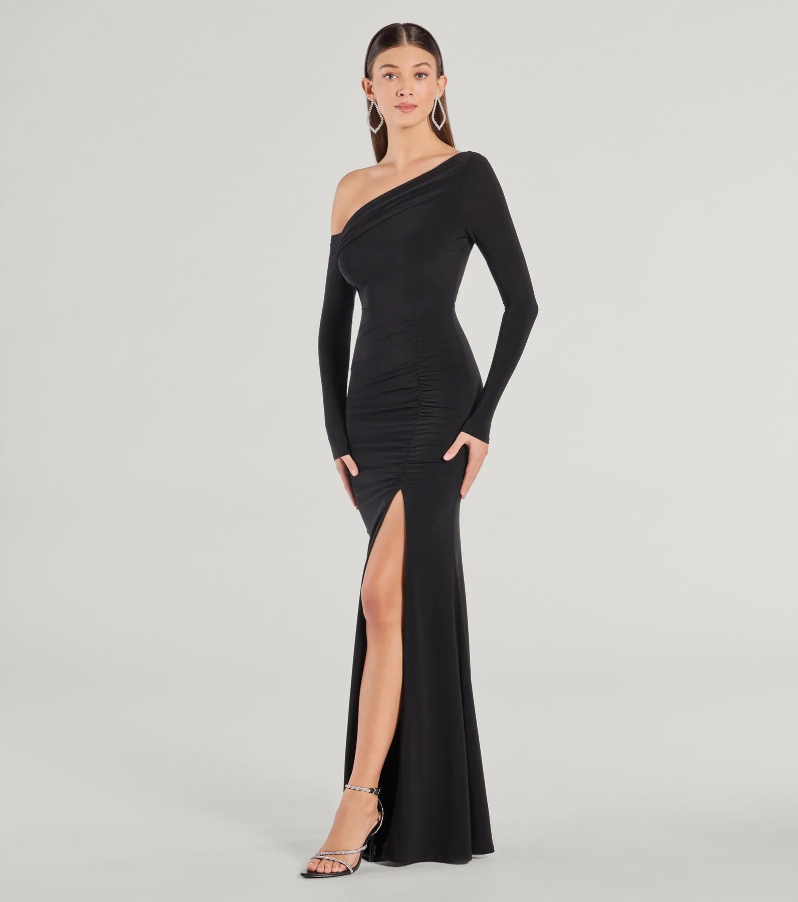 Vanessa One-Shoulder Mermaid Formal Dress - Image 4