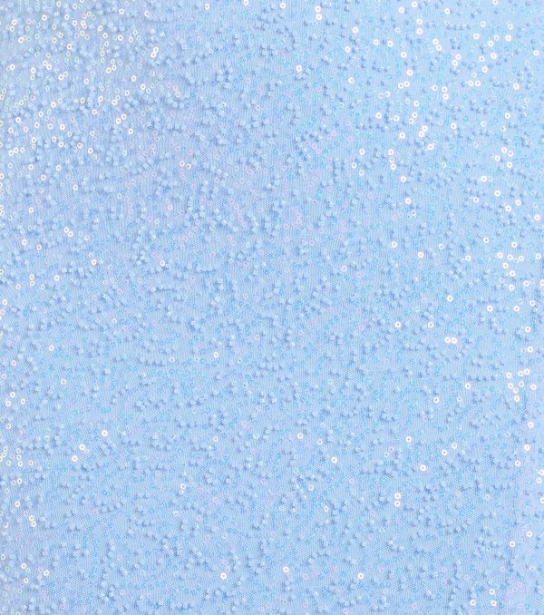 Kaitlyn Cowl Neck Slit Beaded Sequin Formal Dress - Image 3