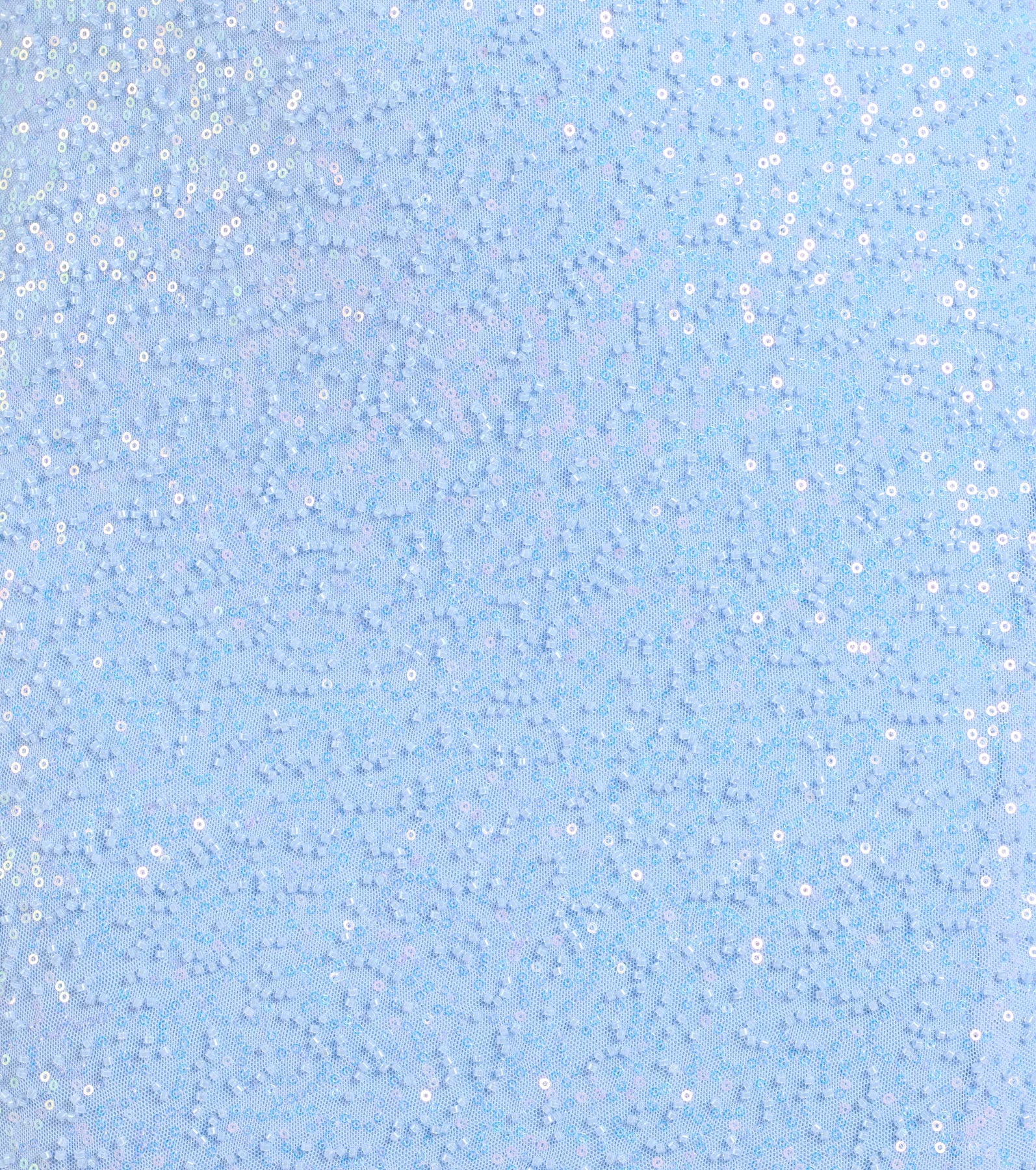 Kaitlyn Cowl Neck Slit Beaded Sequin Formal Dress - Image 3