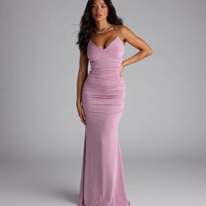 Justine V-Neck Mermaid Formal Dress