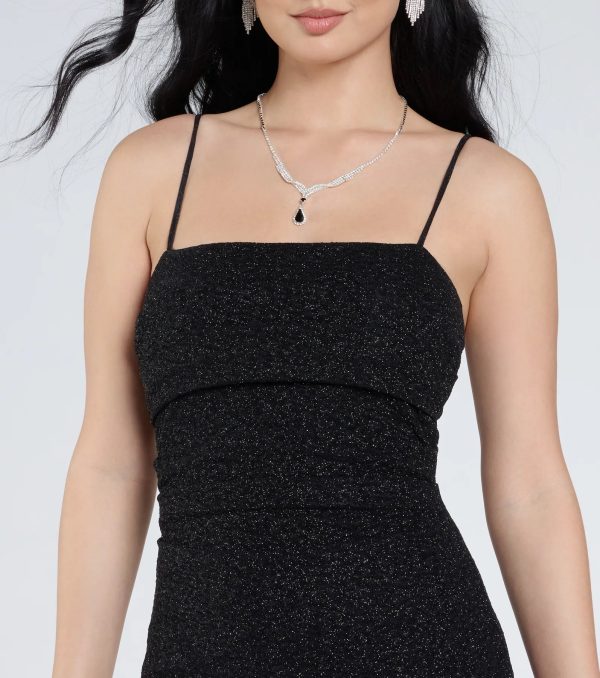 Wendy Sleeveless Mermaid Glitter Formal Dress - Image 15
