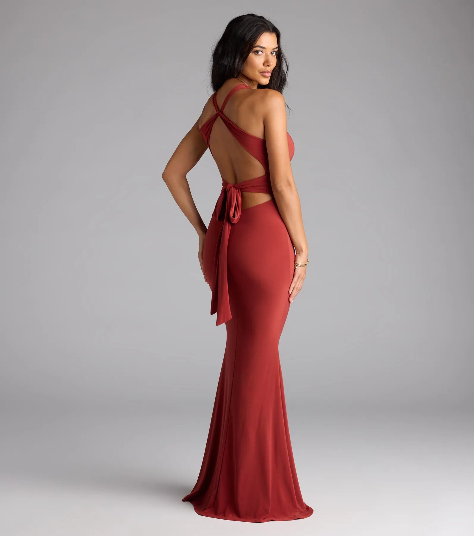 Juliane Strappy Back Mermaid Formal Dress - Image 2