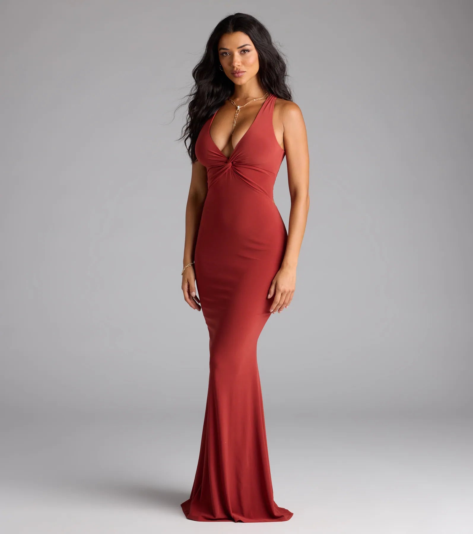 Juliane Strappy Back Mermaid Formal Dress - Image 4
