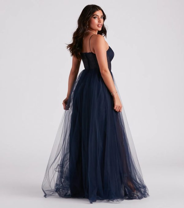 Hailey Formal Lace Bustier Dress - Image 6