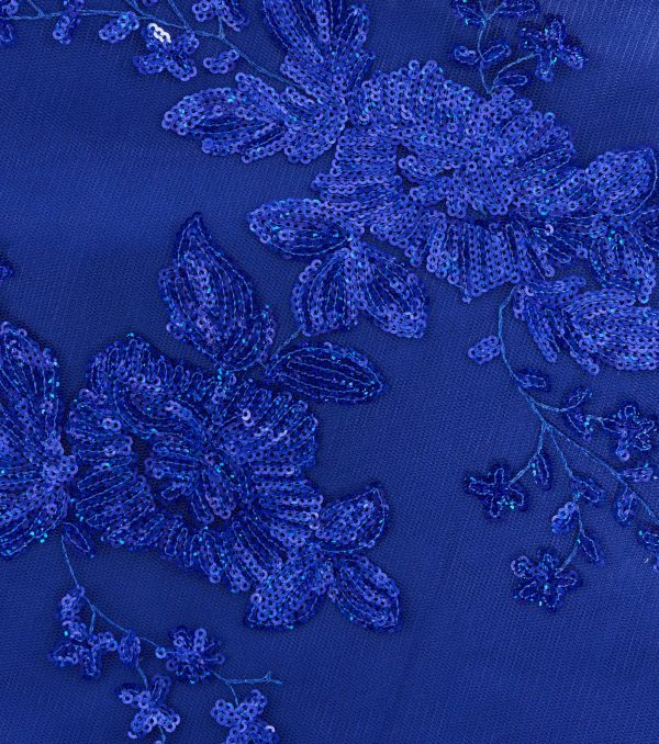 Sharen Lace-Up A-Line Sequin Ball Gown - Image 3