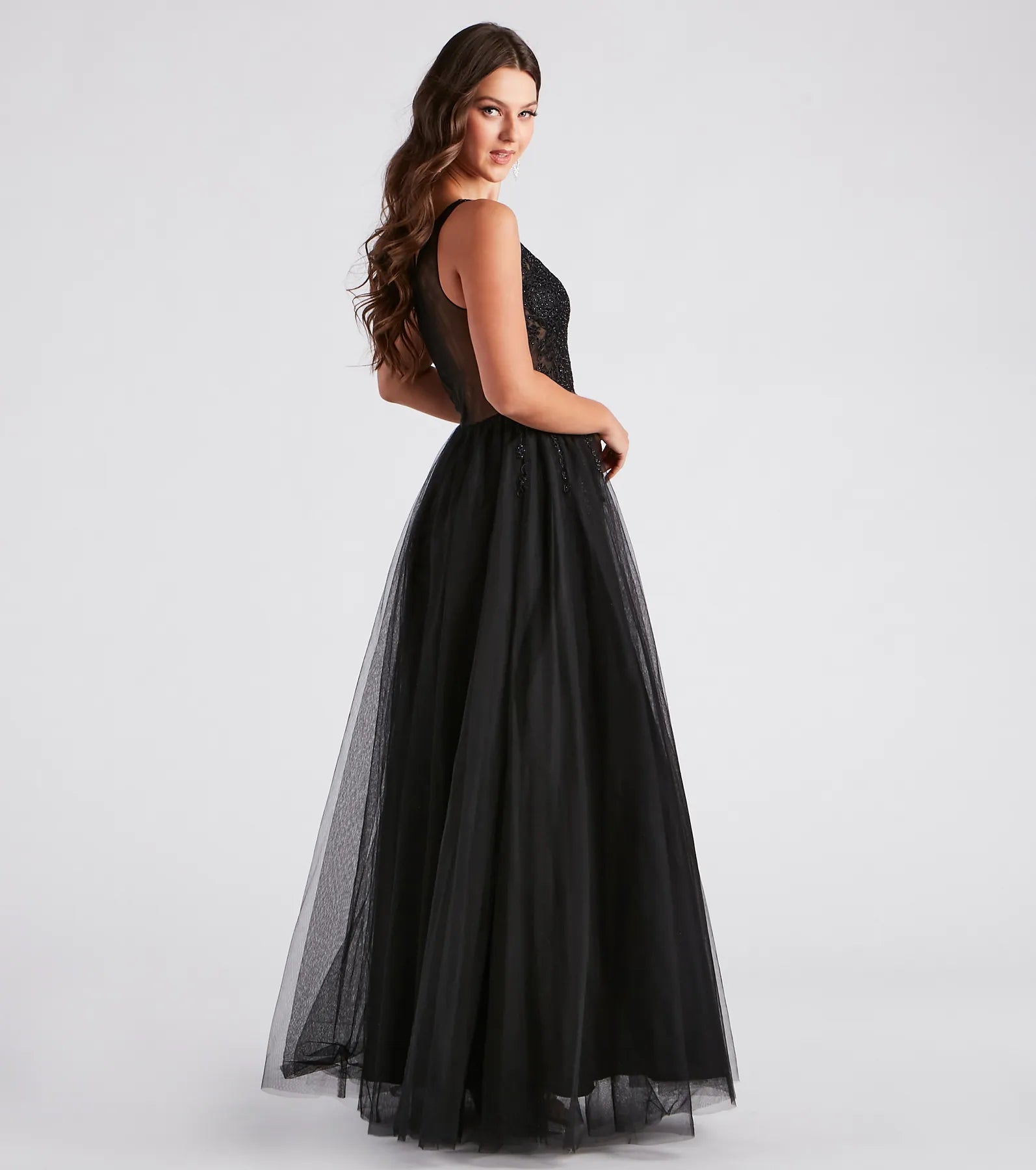 Julissa Lace Tulle A-Line Ball Gown - Image 2