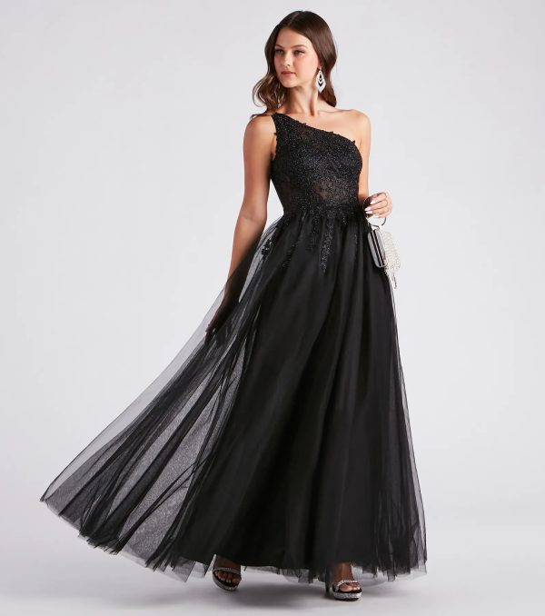 Julissa Lace Tulle A-Line Ball Gown - Image 3