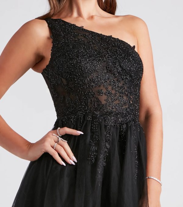 Julissa Lace Tulle A-Line Ball Gown - Image 4