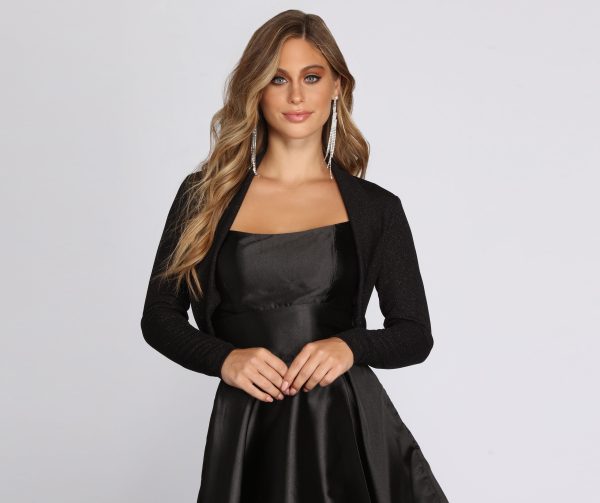 Sparkle Stunner Long Sleeve Cover Up - Image 3