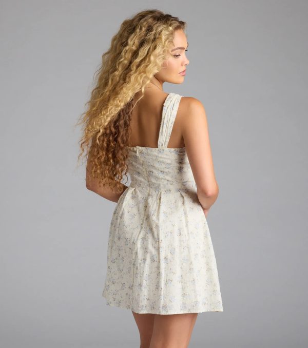 Princess Era Floral Skater Dress - Image 2