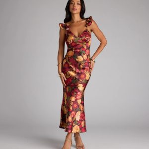 Love in Full Bloom Floral Maxi Dress