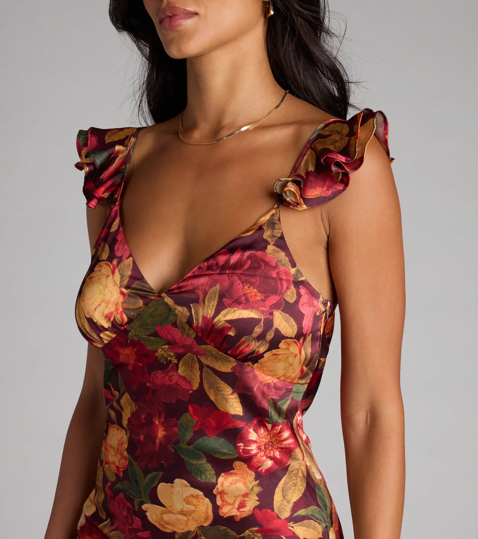 Love in Full Bloom Floral Maxi Dress - Image 3