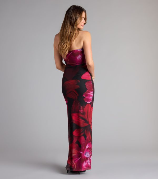 Petals with a Plot Twist Floral Maxi Dress - Image 2