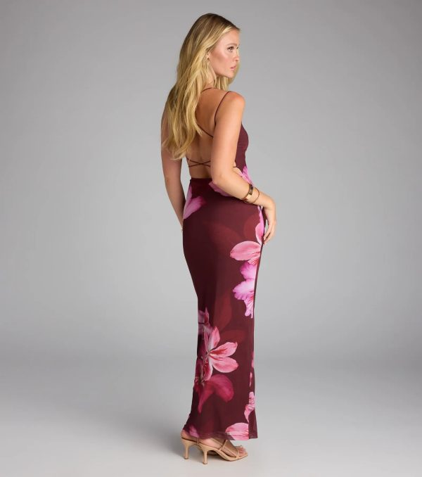 Vacay Dream Floral Strappy Maxi Dress - Image 2