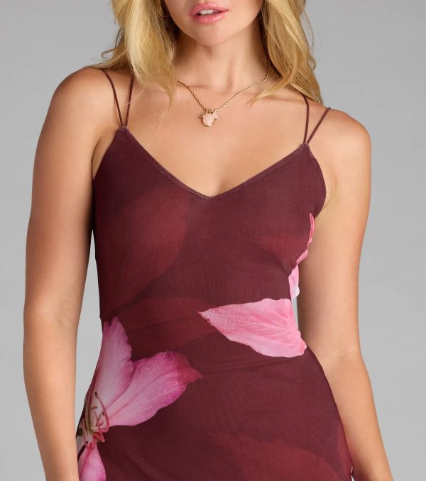 Vacay Dream Floral Strappy Maxi Dress - Image 3
