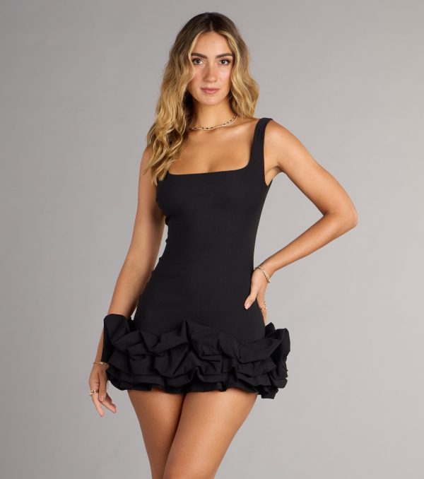 Sweet Talk Ruffled Bodycon Mini Dress - Image 14