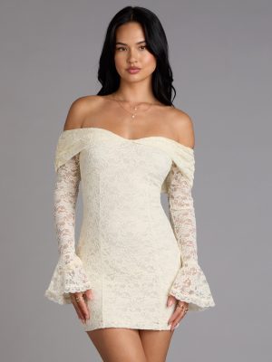 Forever Romantic Lace Mini Dress
