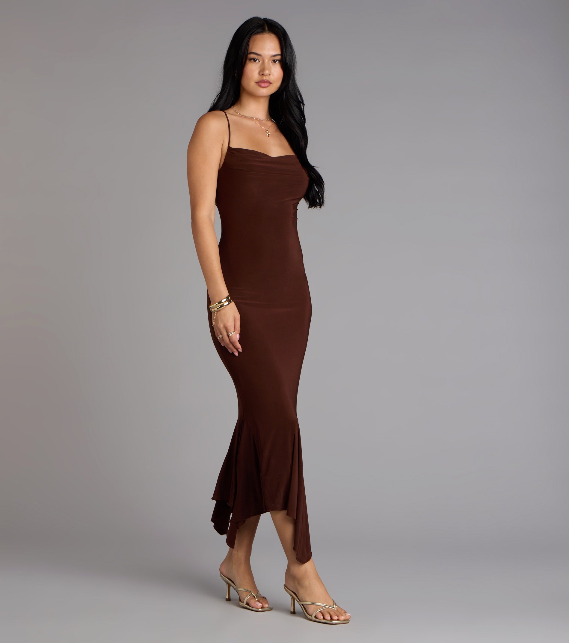 Stunning Silhouette Bodycon Midi Dress - Image 13