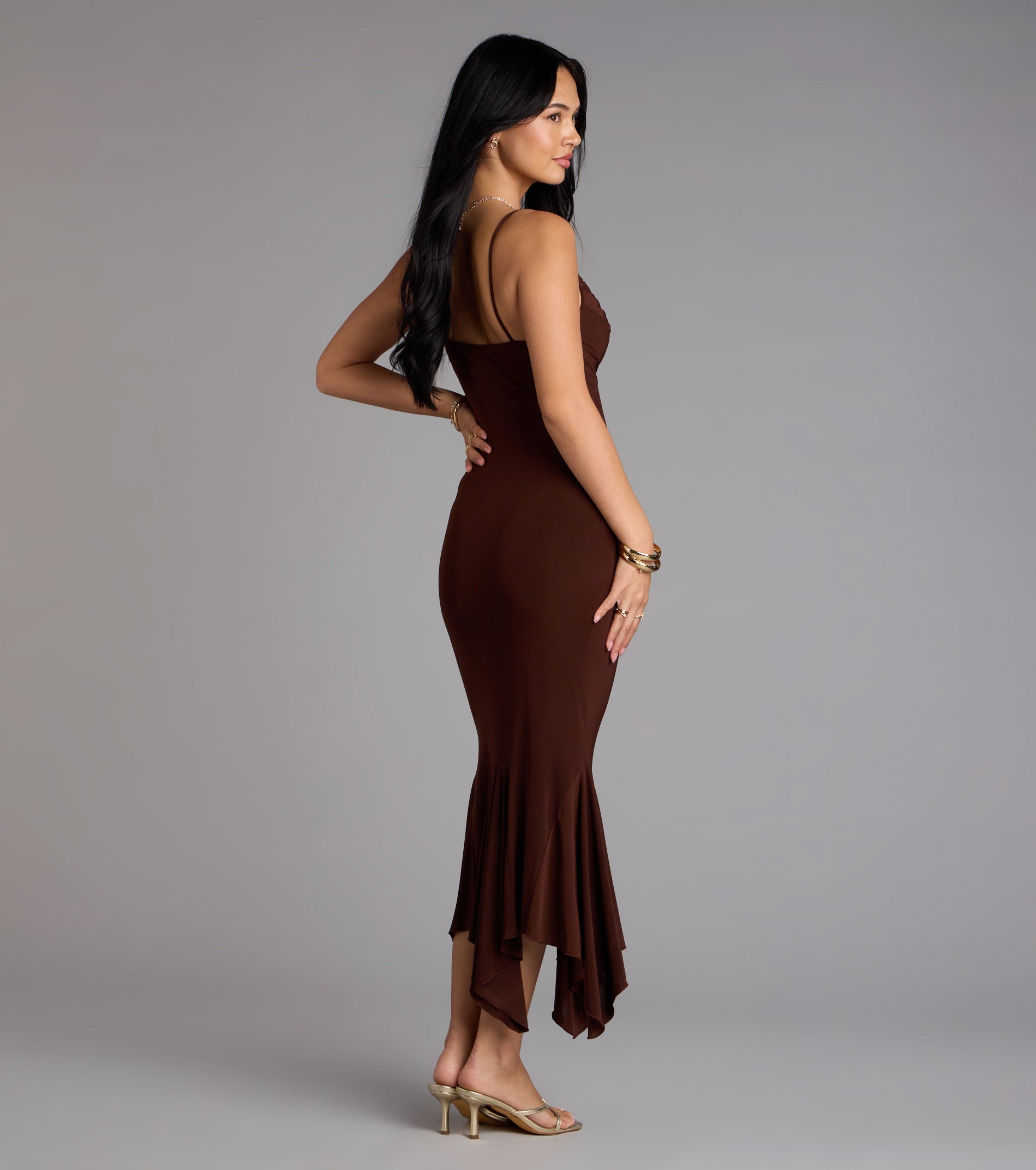 Stunning Silhouette Bodycon Midi Dress - Image 14