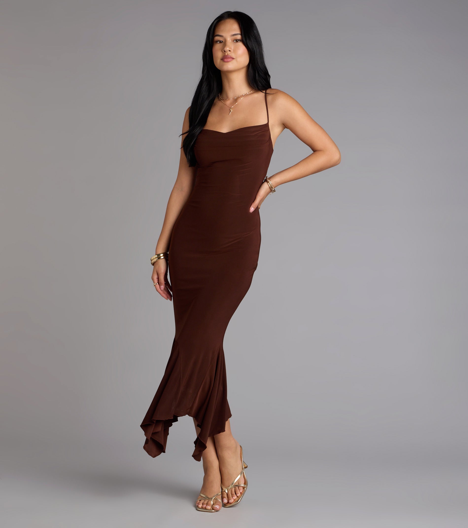 Stunning Silhouette Bodycon Midi Dress - Image 16