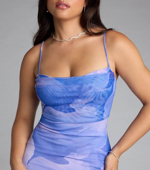 Coastal Luxe Floral Mermaid Maxi Dress - Image 7