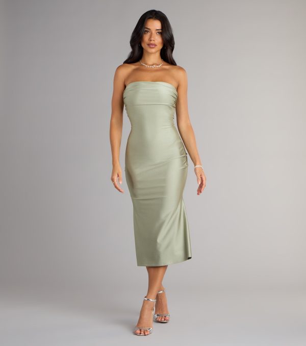 Keep It Sleek Midi Dress - Image 17