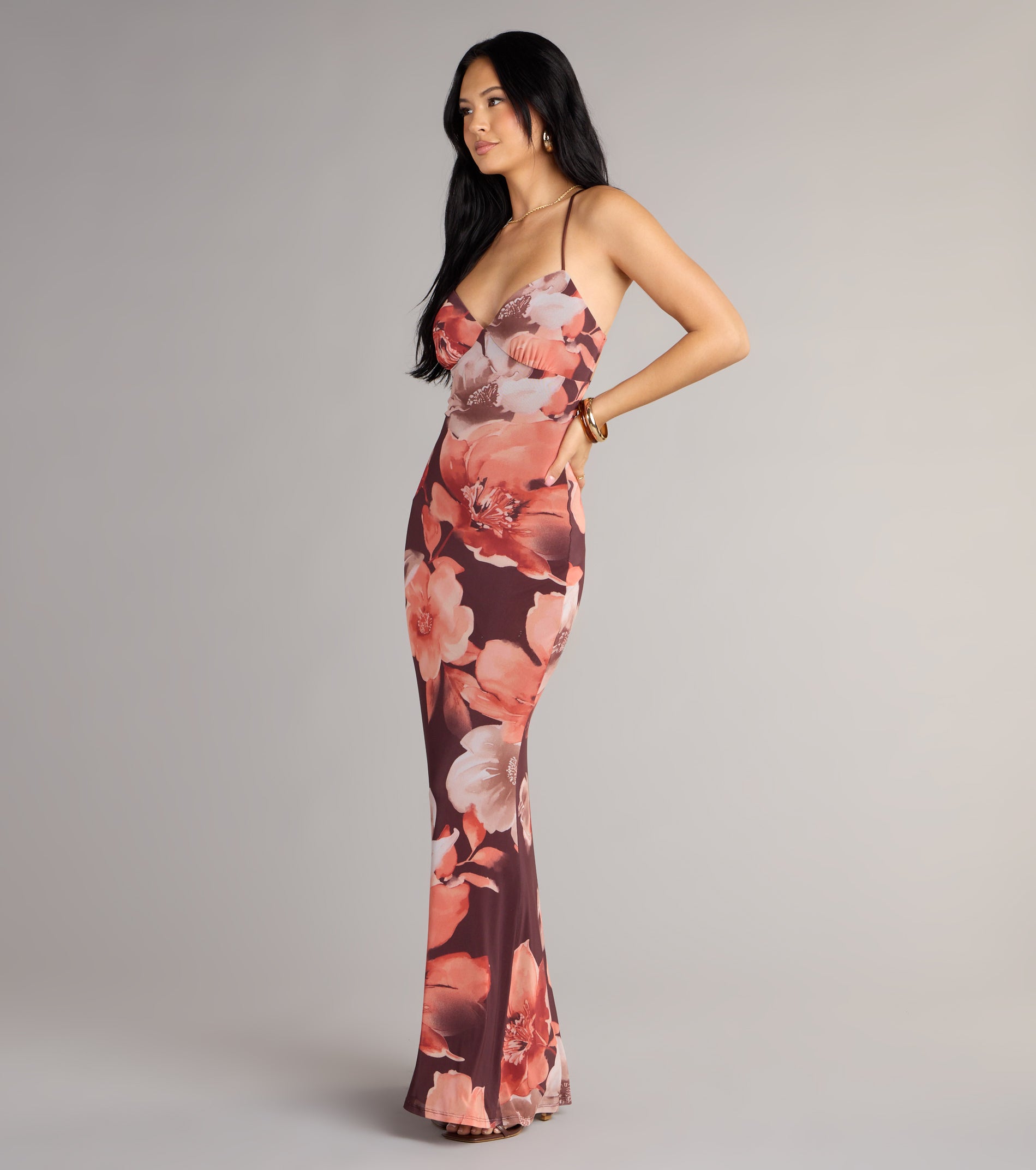 Fall Into Bloom Floral Maxi Dress - Image 4