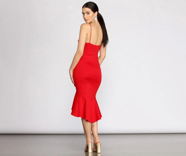 Such A Classic Midi Dress - Image 6