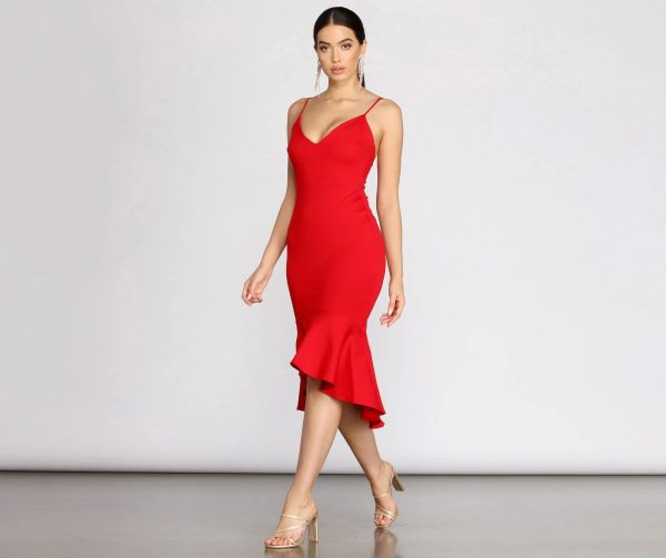 Such A Classic Midi Dress - Image 7